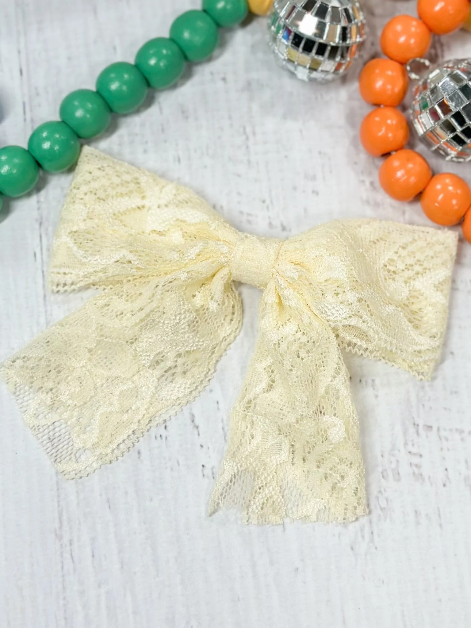 Lace Hair Bow - Image 15