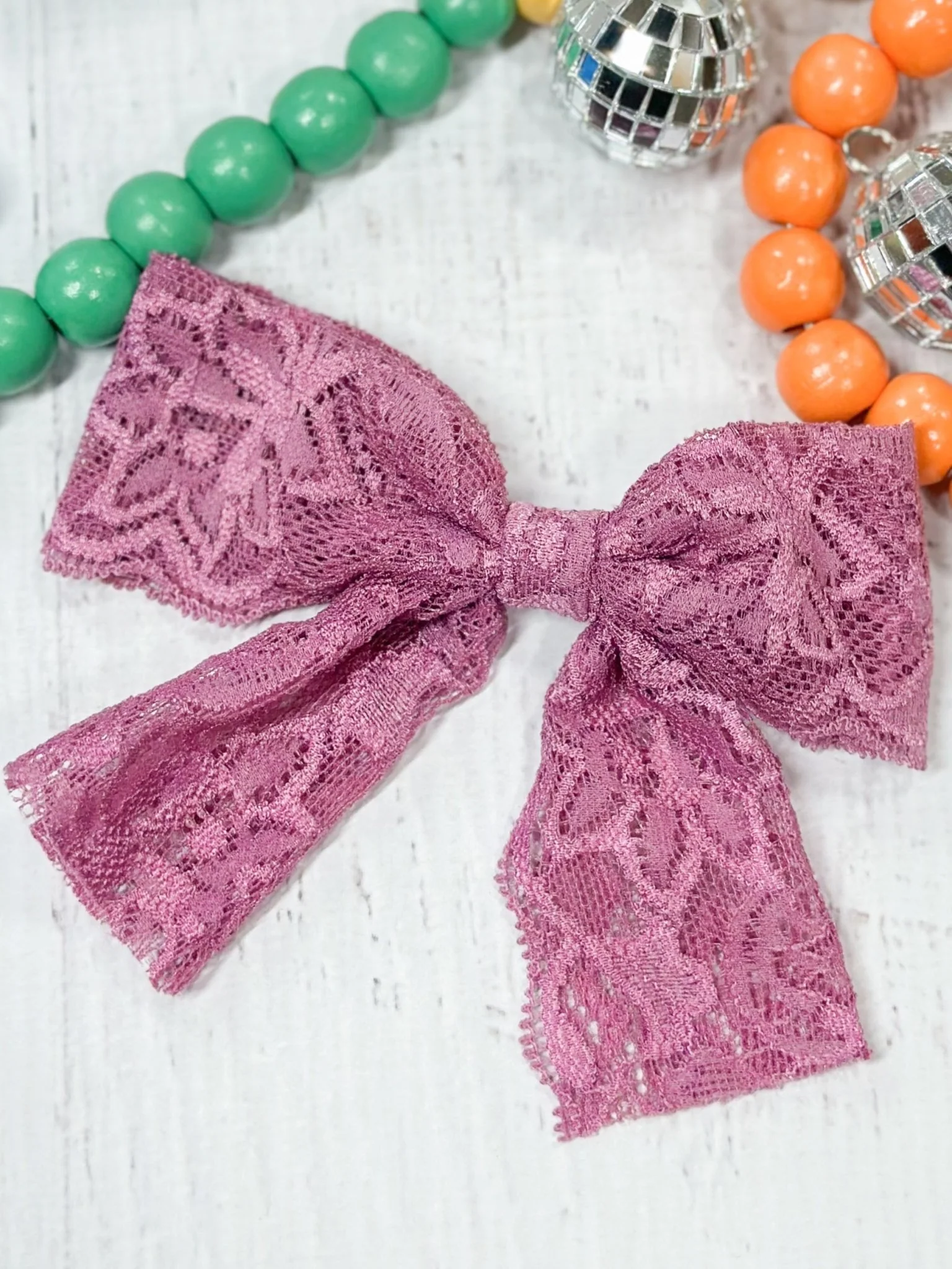 Lace Hair Bow - Image 21