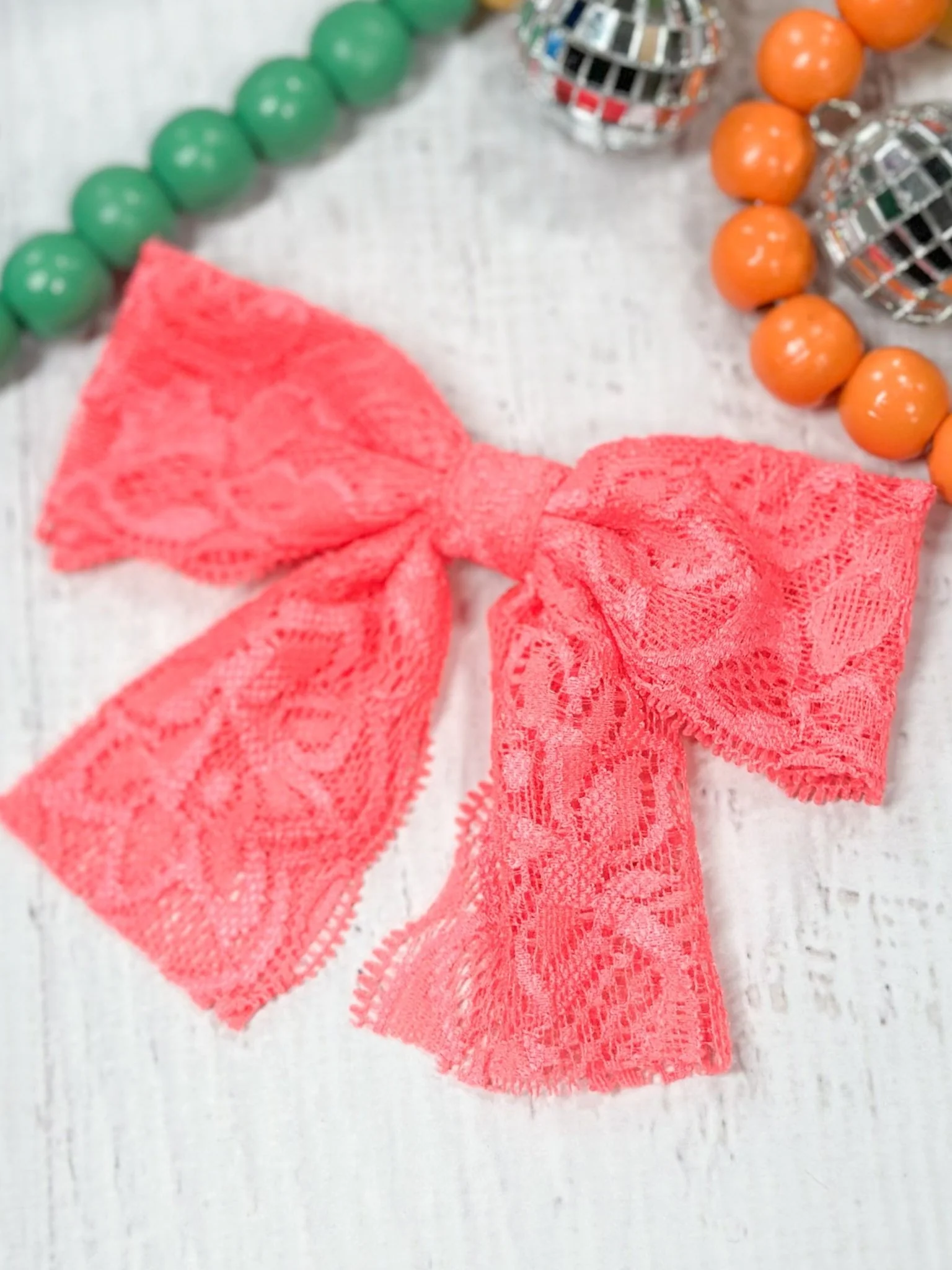 Lace Hair Bow - Image 22