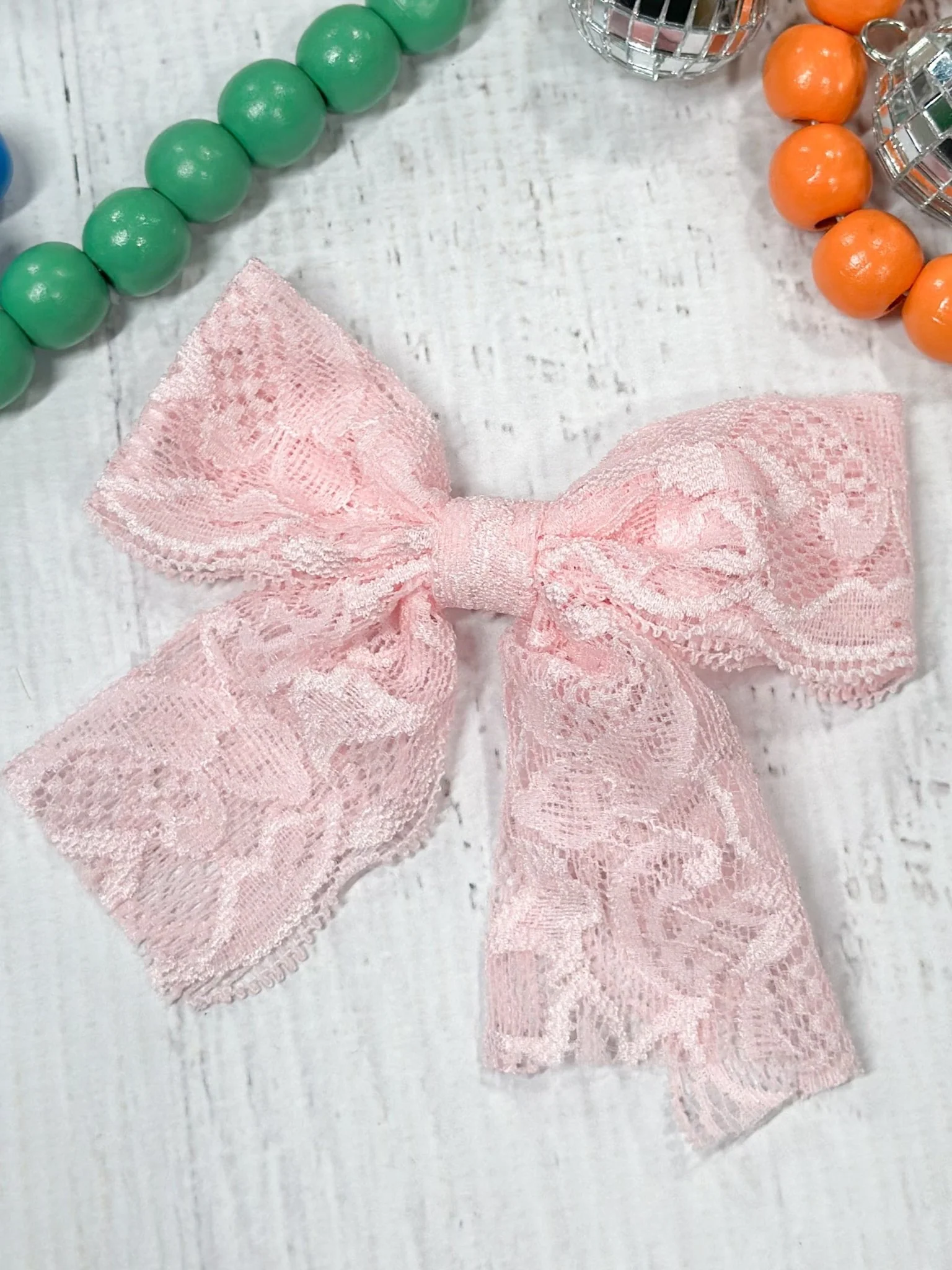 Lace Hair Bow - Image 5