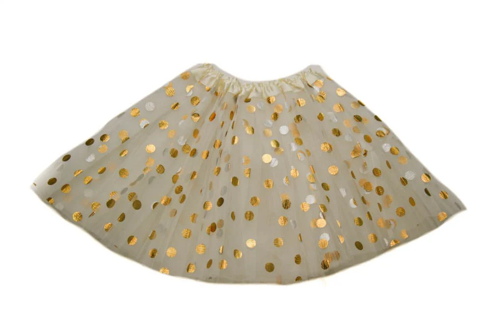 Clearance Gold Dot Tutu Skirt | Baby, Girl, Teen, Adult to Plus Size | Classic Tutus - Image 12
