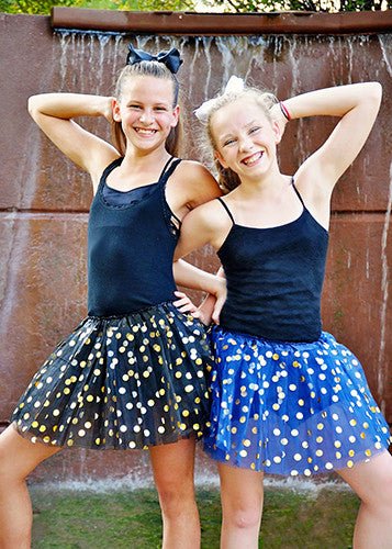 Clearance Gold Dot Tutu Skirt | Baby, Girl, Teen, Adult to Plus Size | Classic Tutus - Image 3