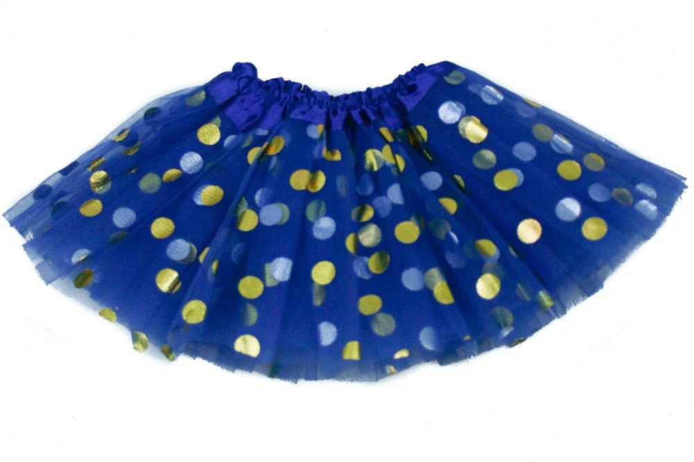 Clearance Gold Dot Tutu Skirt | Baby, Girl, Teen, Adult to Plus Size | Classic Tutus - Image 4
