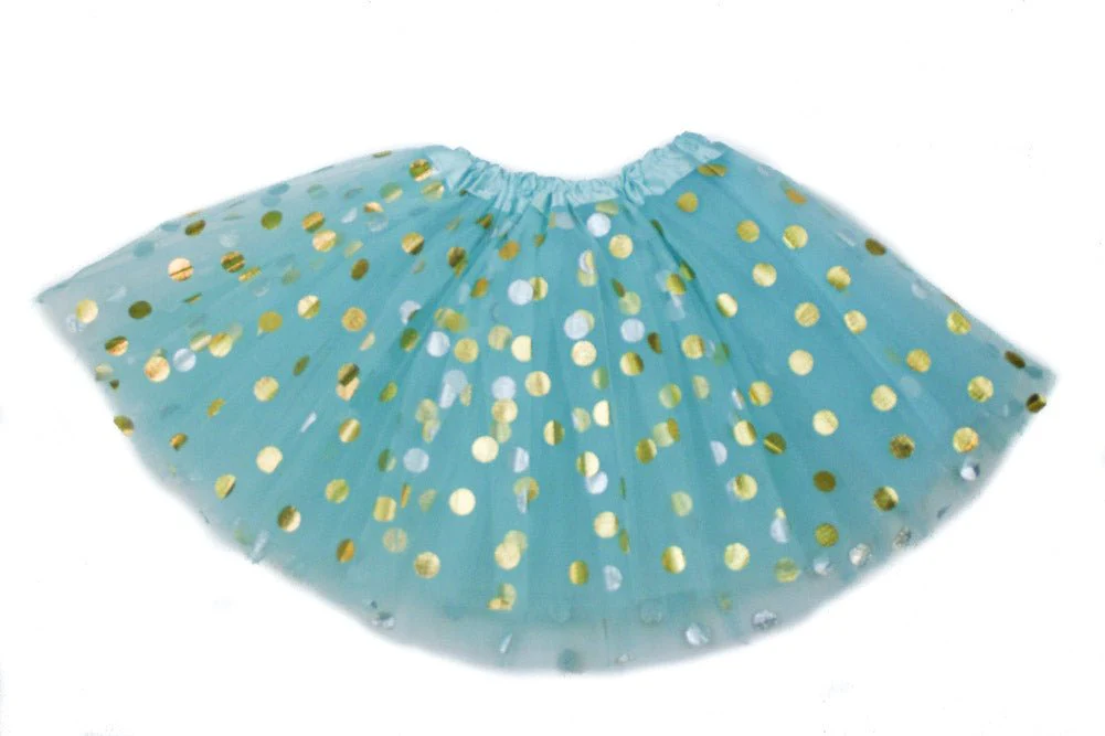 Clearance Gold Dot Tutu Skirt | Baby, Girl, Teen, Adult to Plus Size | Classic Tutus - Image 8