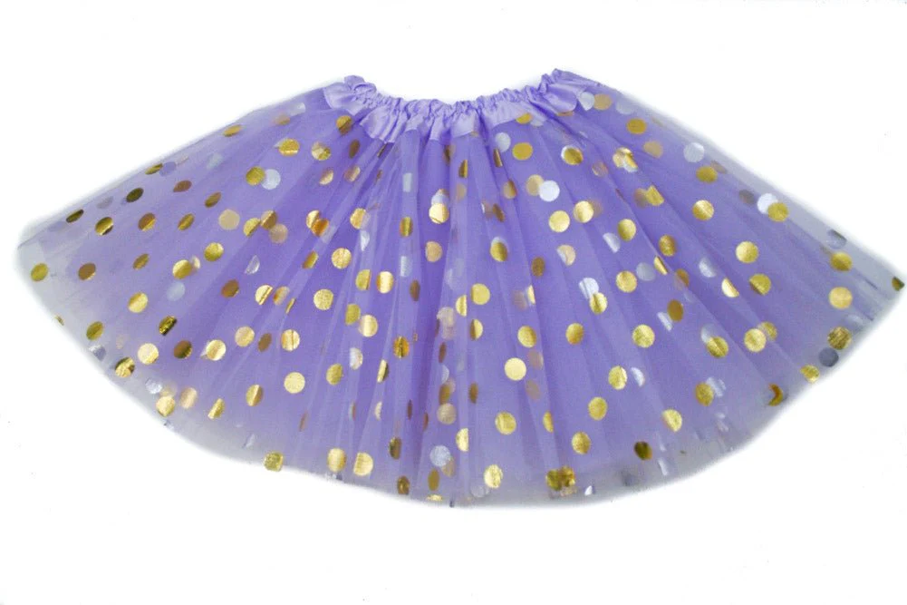 Clearance Gold Dot Tutu Skirt | Baby, Girl, Teen, Adult to Plus Size | Classic Tutus - Image 9
