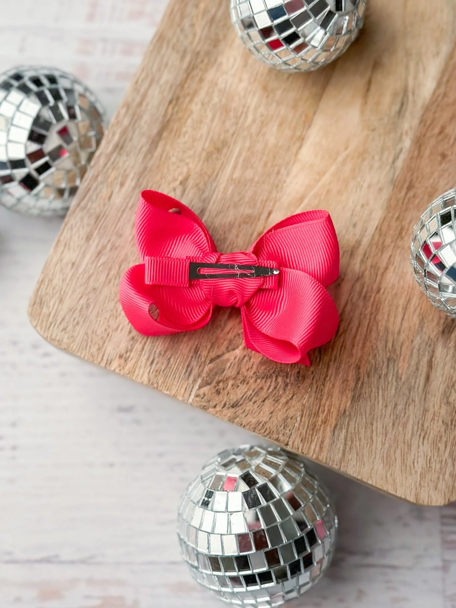3" Original Grosgrain Hair Bow | Clip or Headband - Image 3
