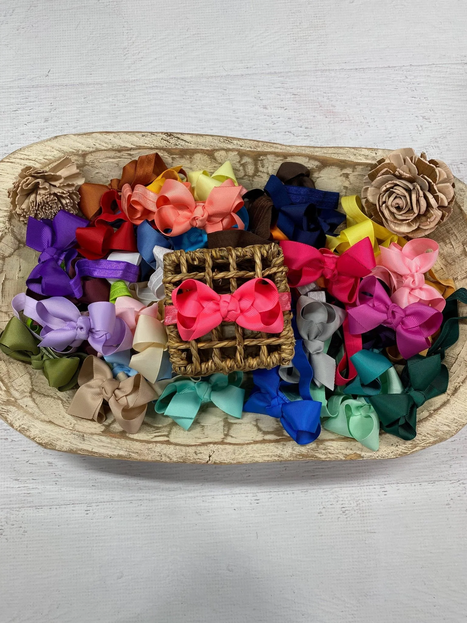 3" Original Grosgrain Hair Bow | Clip or Headband - Image 42