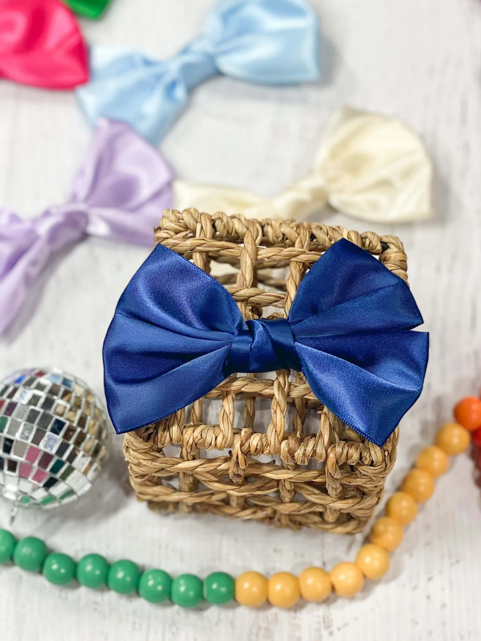 Satin Hair Bow - Image 10