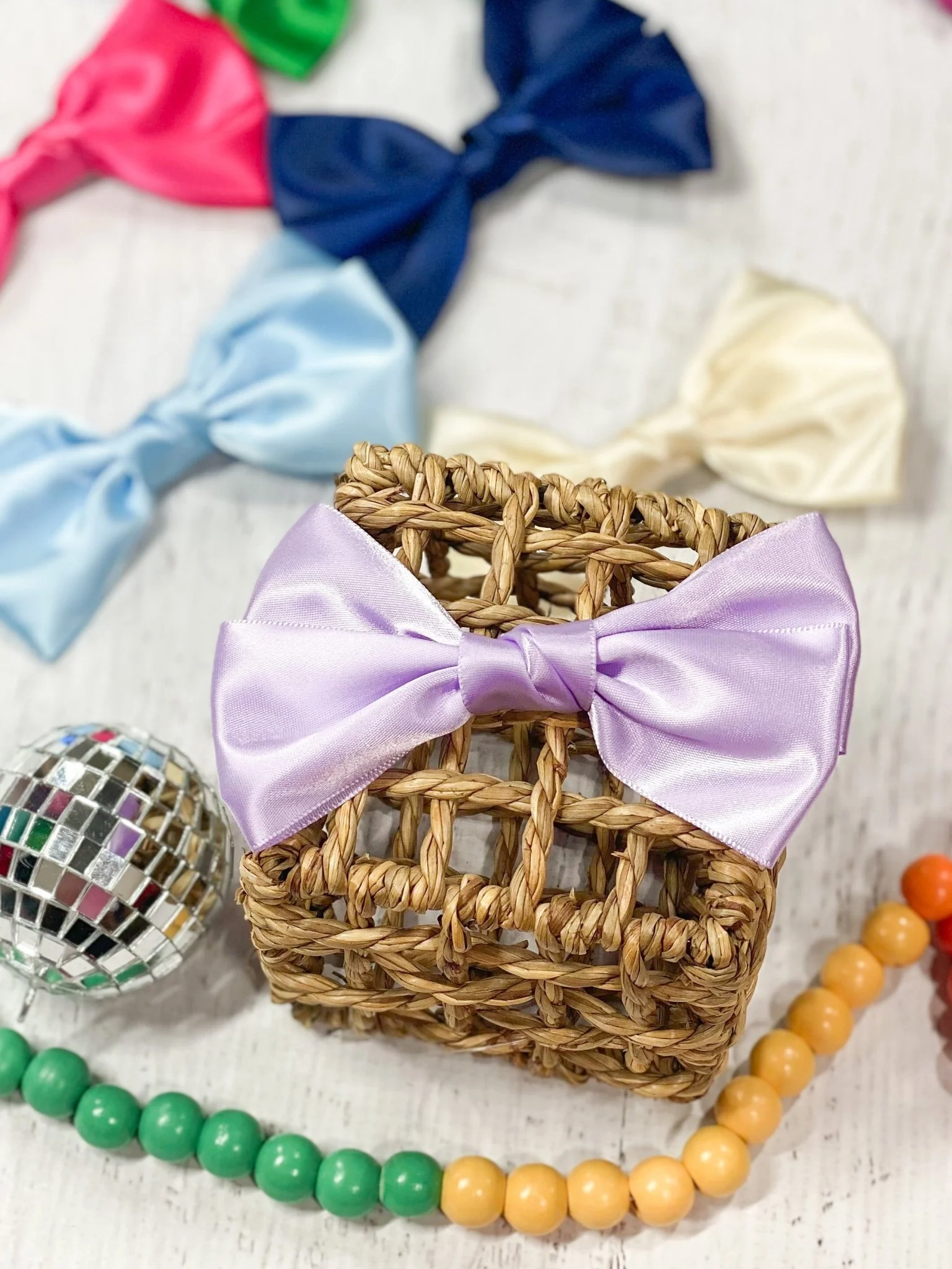 Satin Hair Bow - Image 12