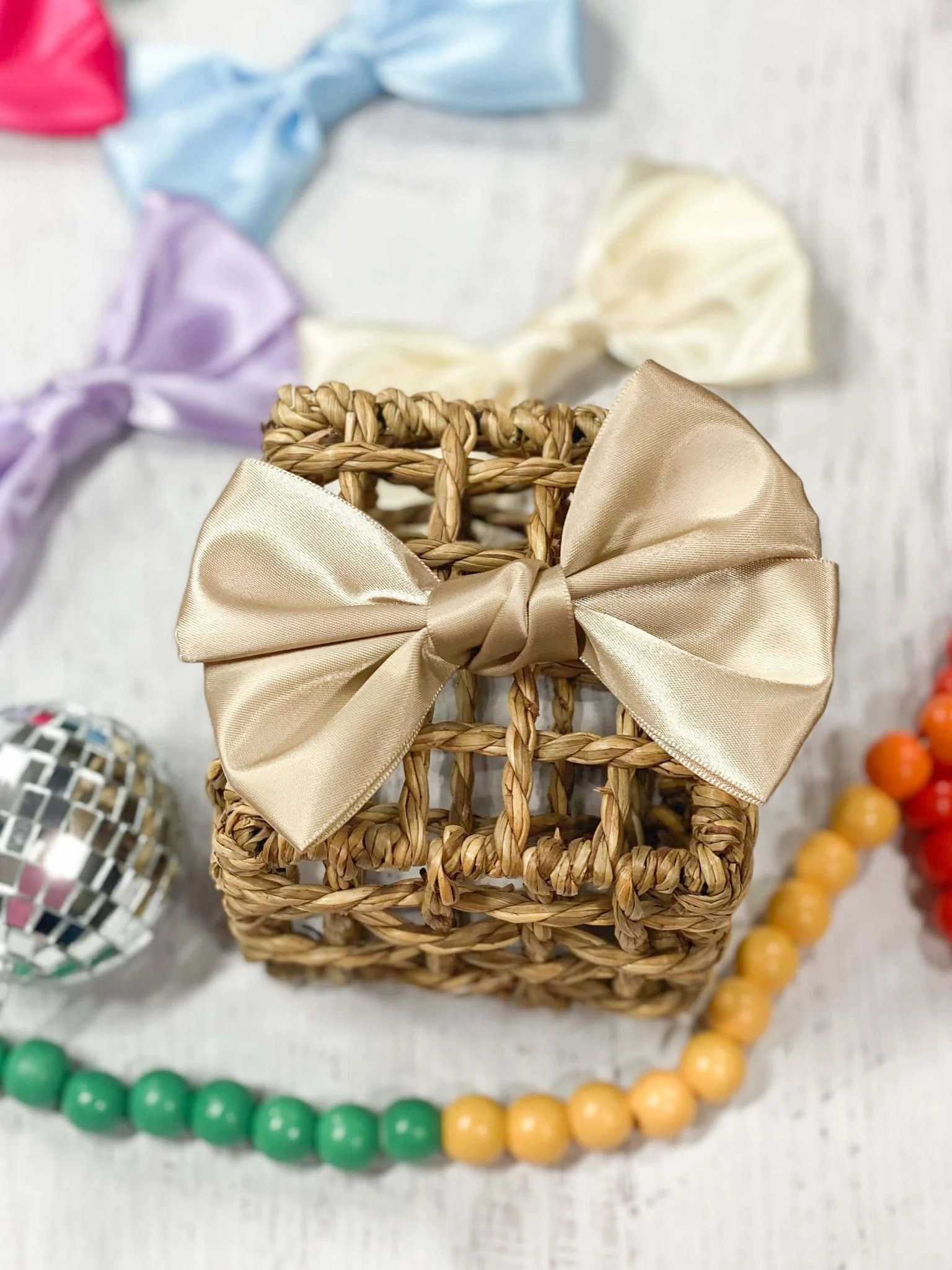 Satin Hair Bow - Image 14