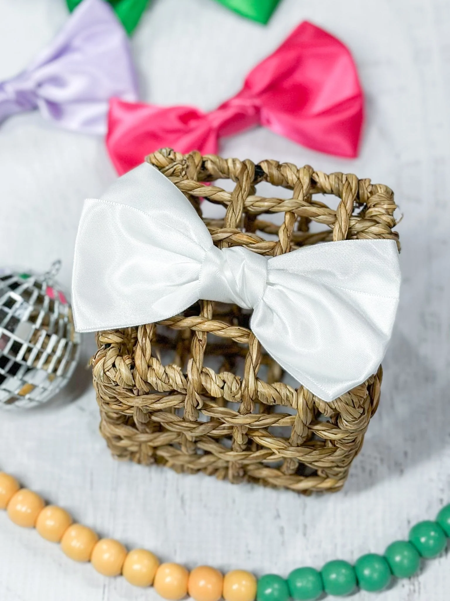 Satin Hair Bow - Image 16