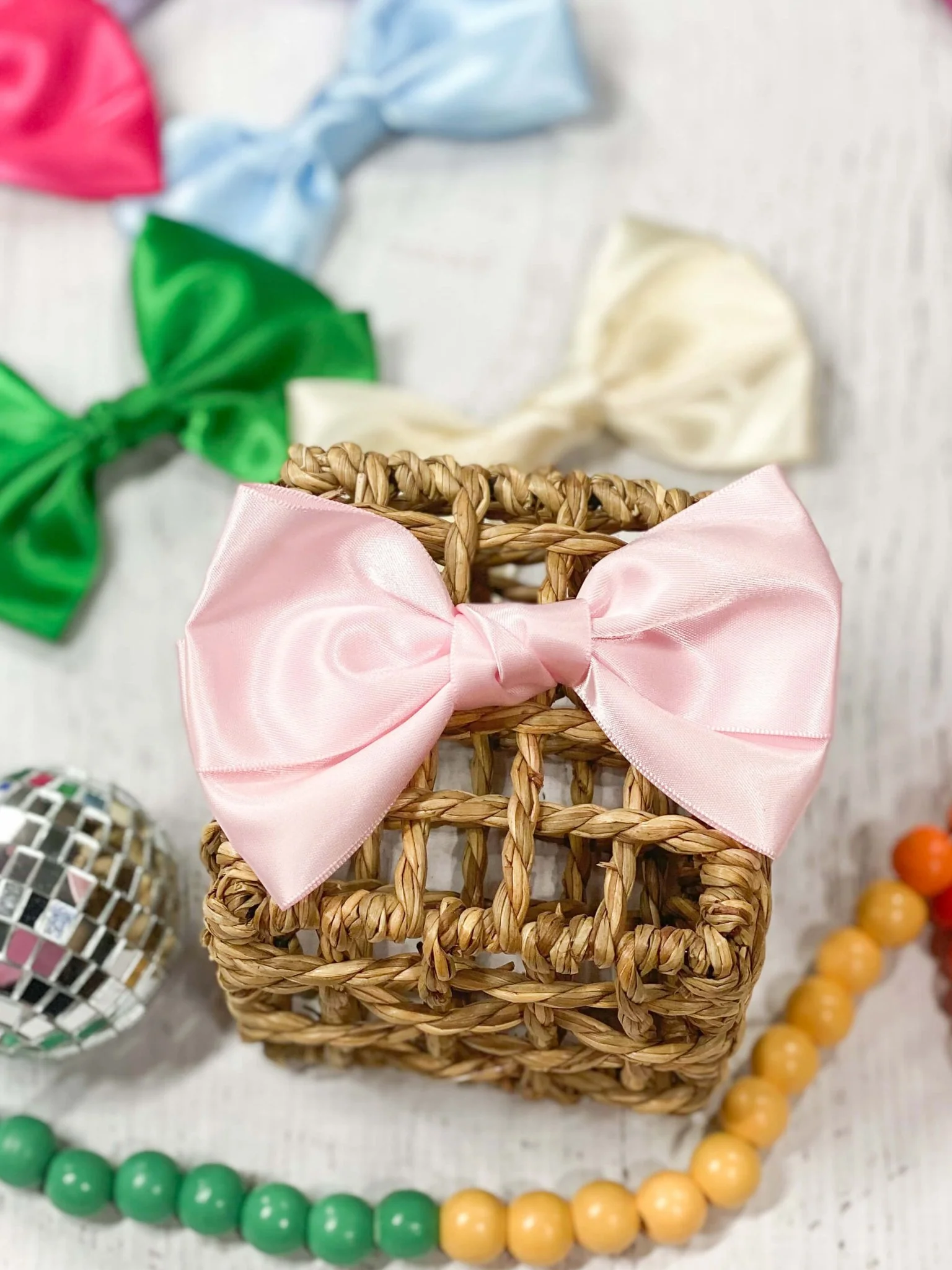 Satin Hair Bow - Image 6
