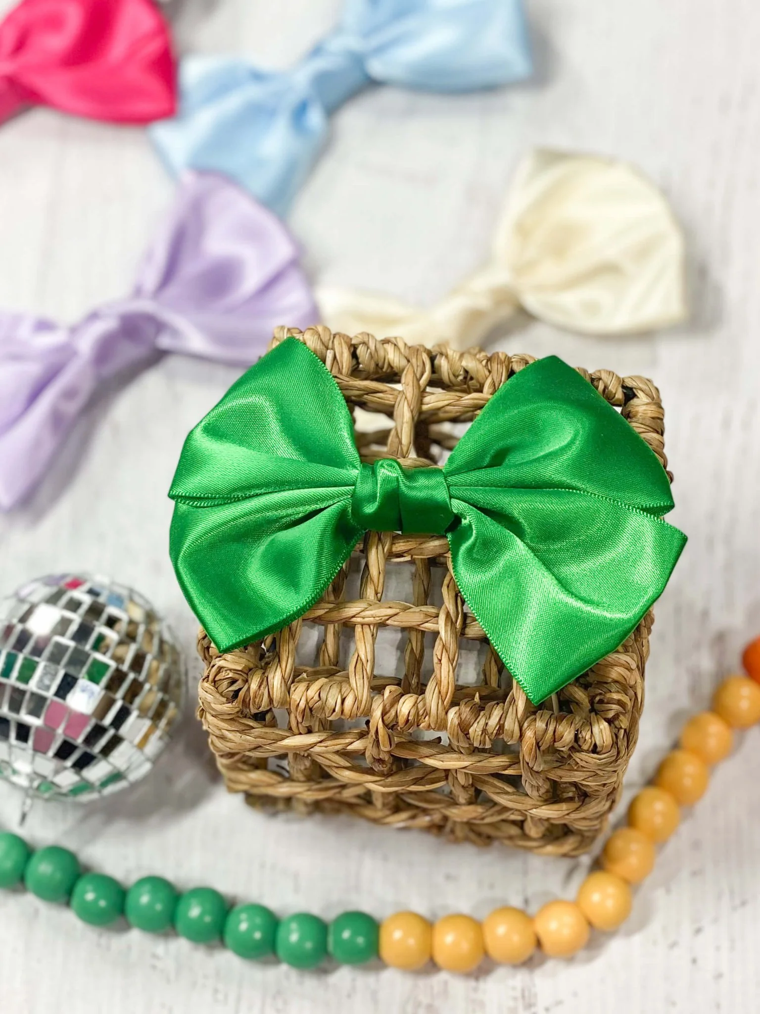Satin Hair Bow - Image 8
