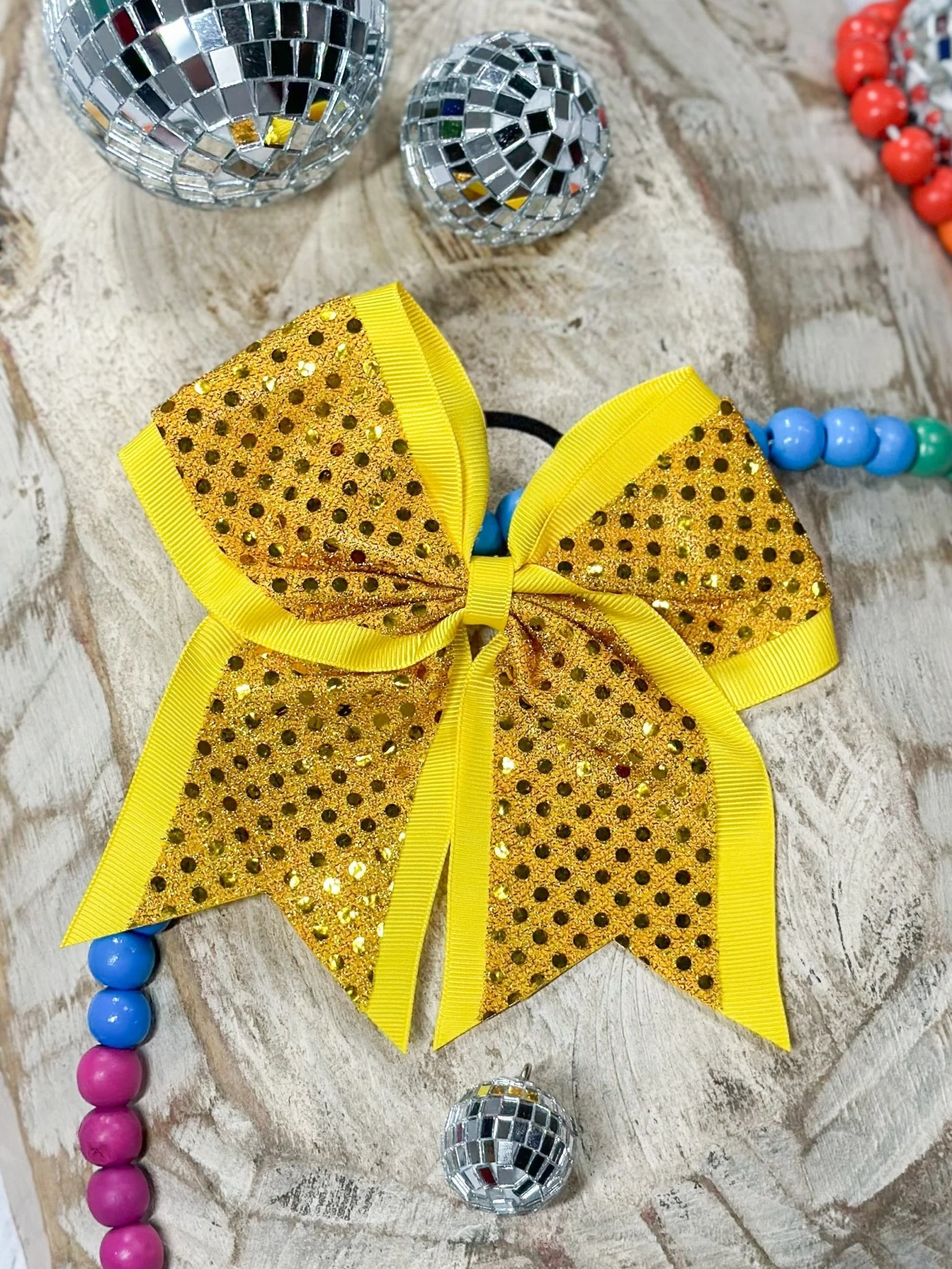 Sequin Cheer Hair Bows - Image 11