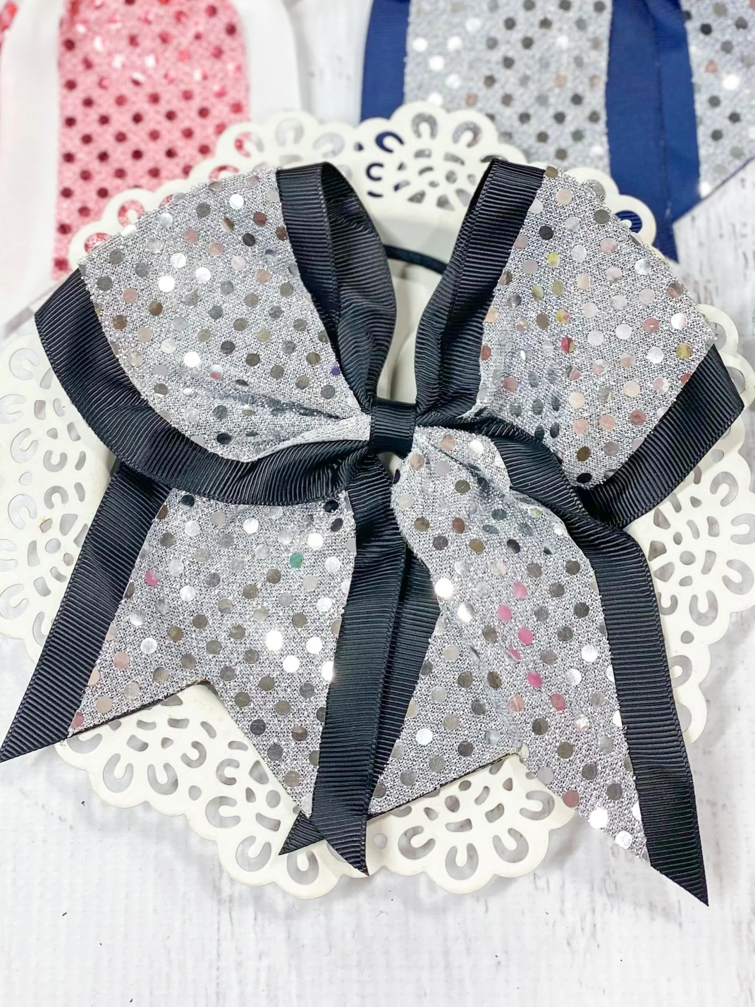 Sequin School Spirit Cheer Bow - Pony-O - Image 18