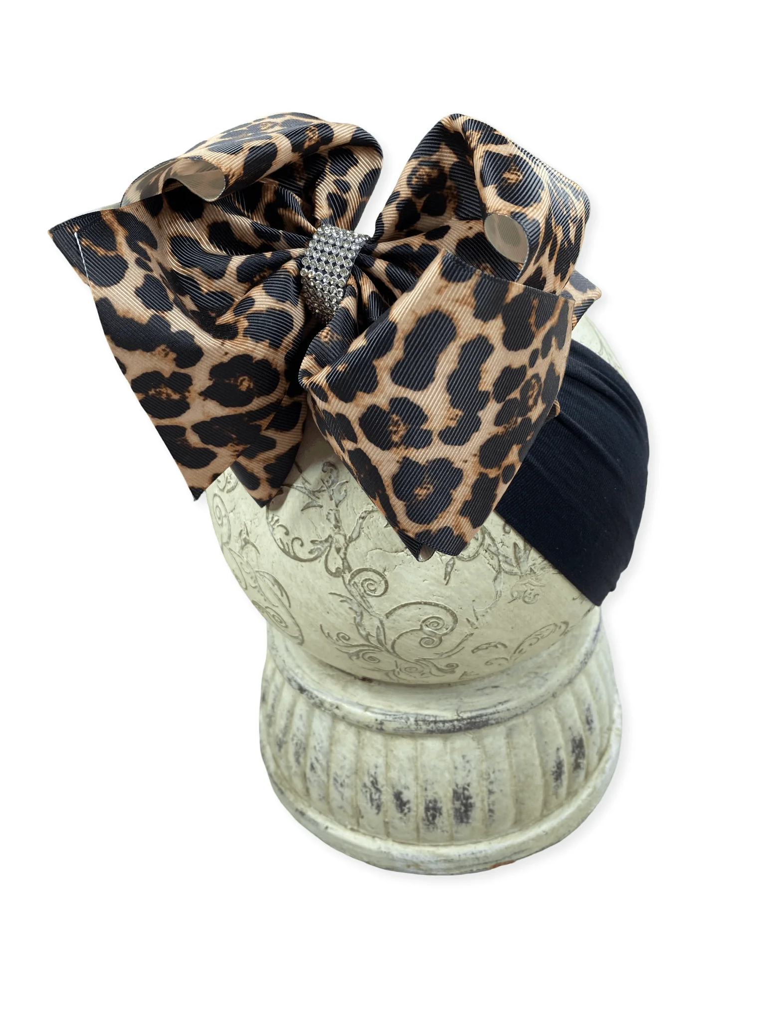 Soft Interchangeable Headbands | Baby Girls Nylon Add-a-Bow Headband - Image 8