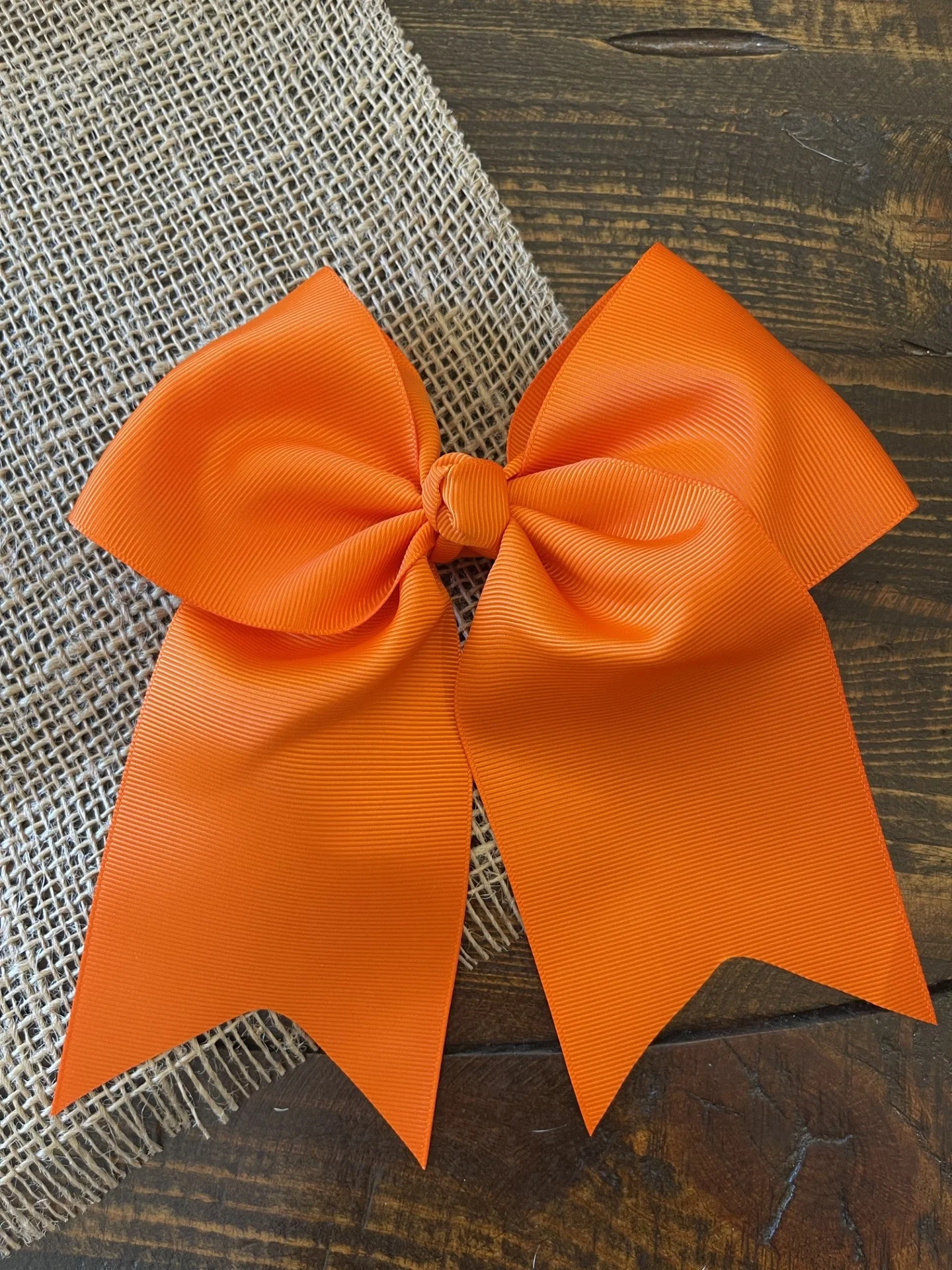 6" Solid Cheer Bow | Alligator Clip - Image 19