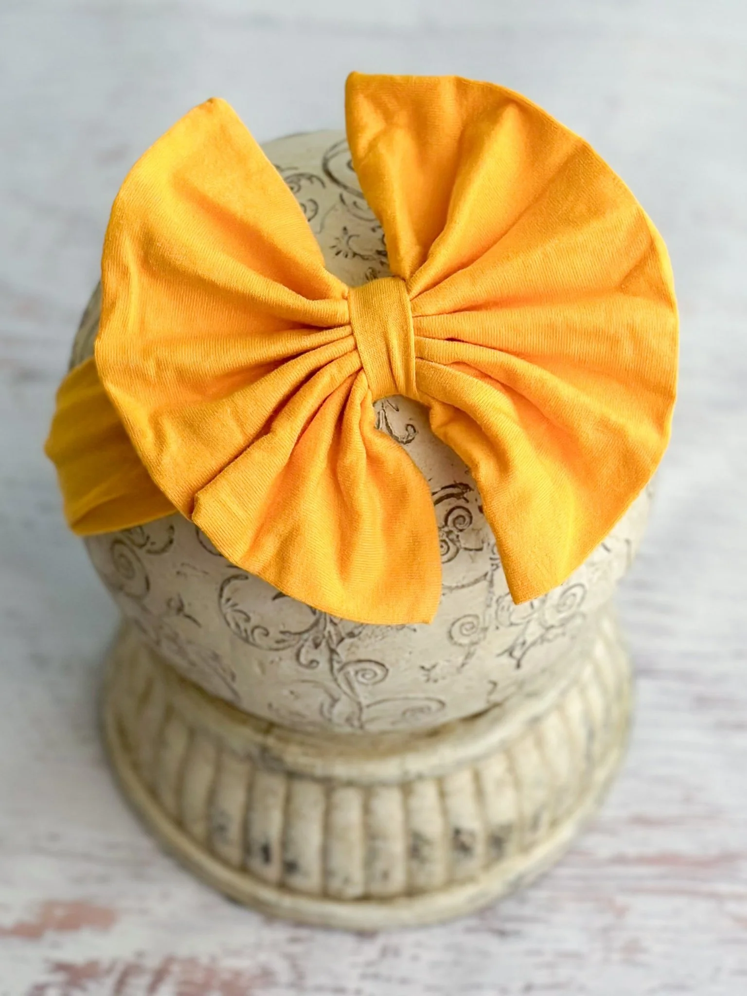 Solid Fabric Bow Headbands - Image 10