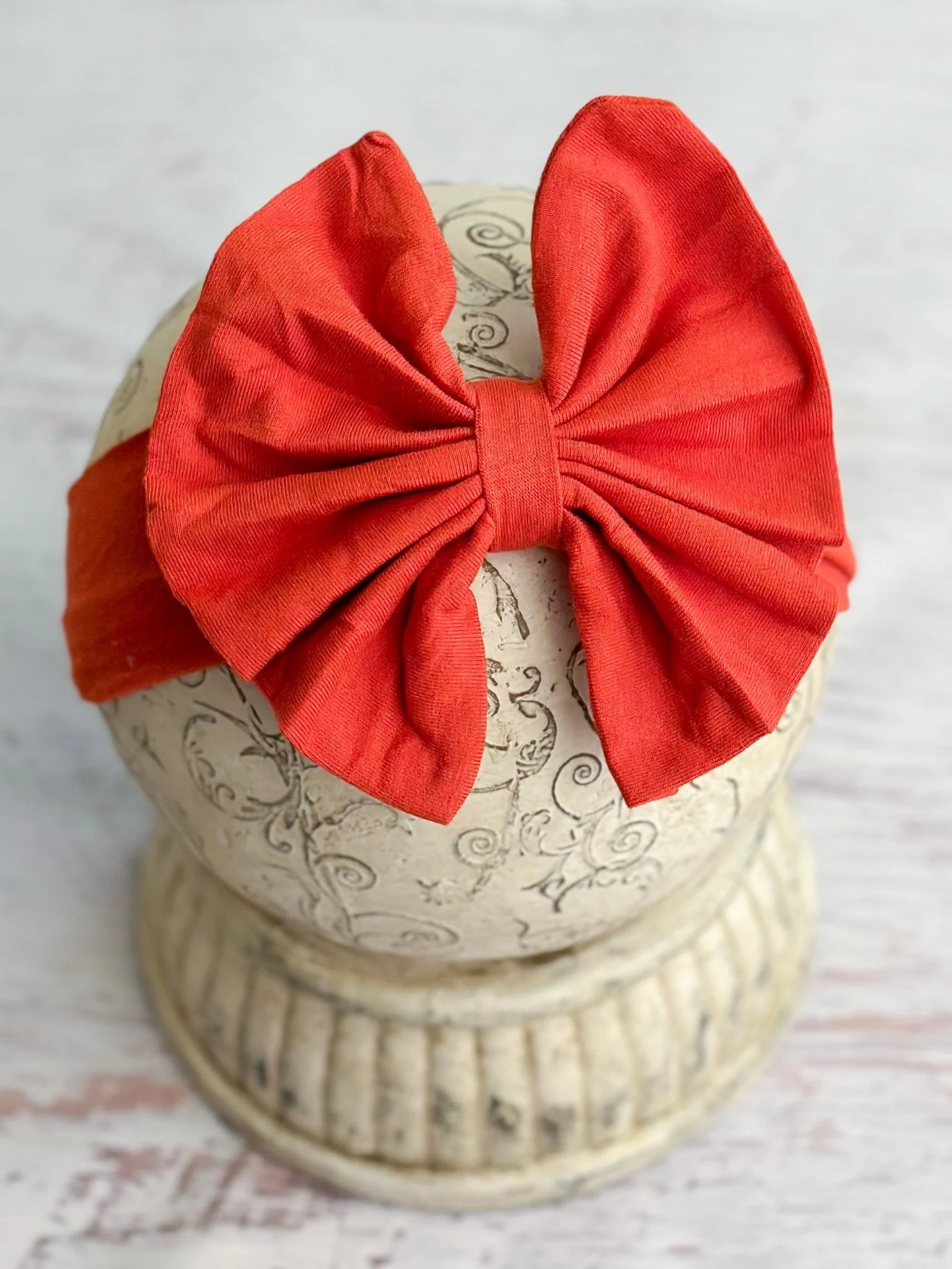 Solid Fabric Bow Headbands - Image 11