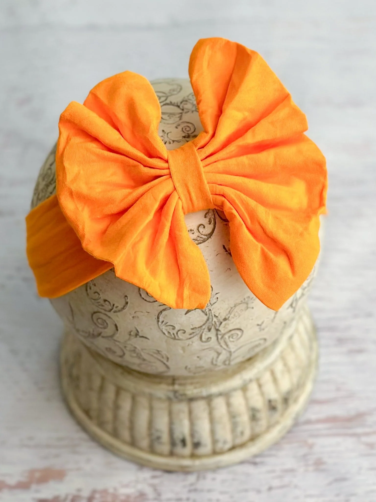 Solid Fabric Bow Headbands - Image 14