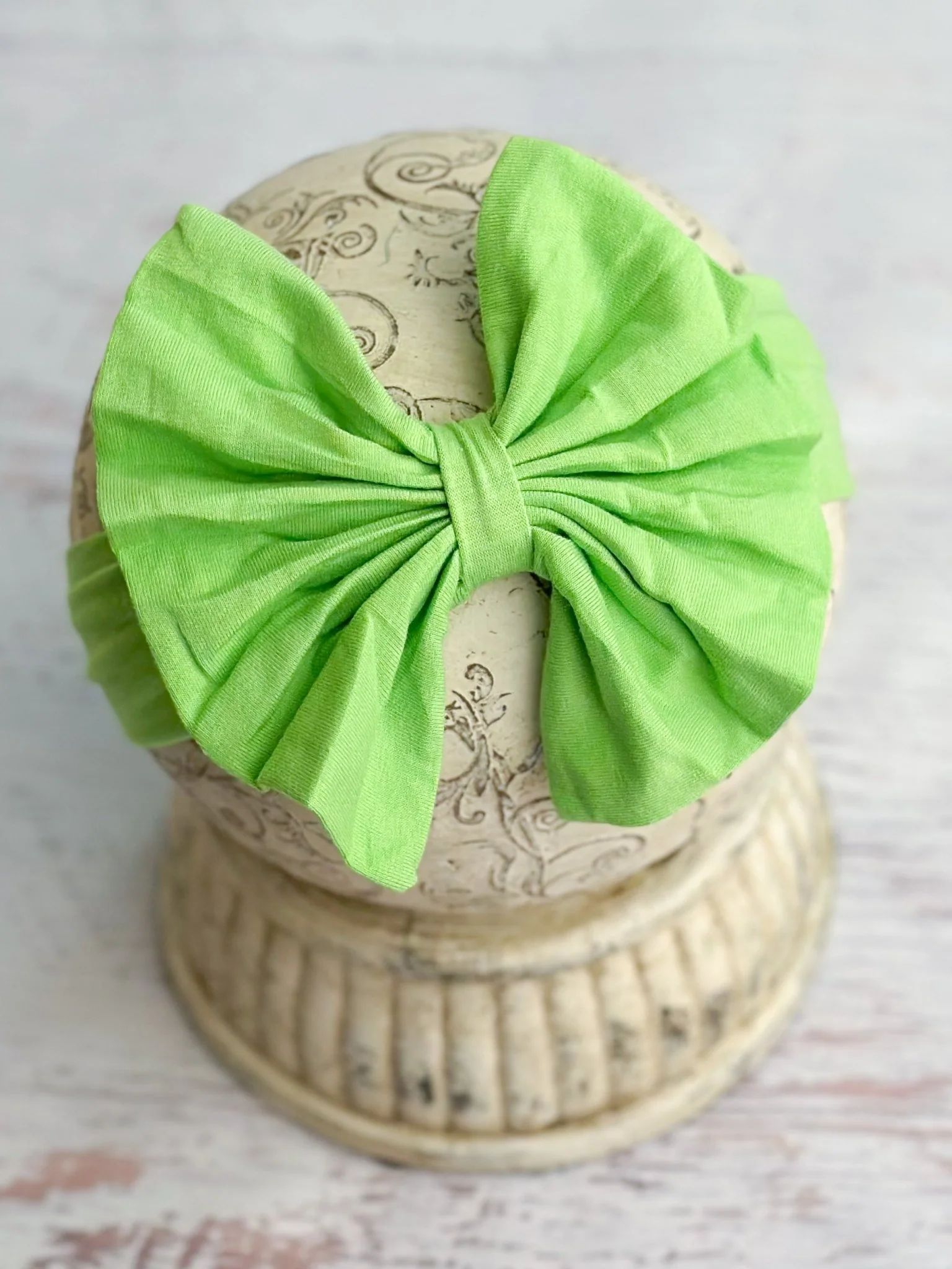 Solid Fabric Bow Headbands - Image 15