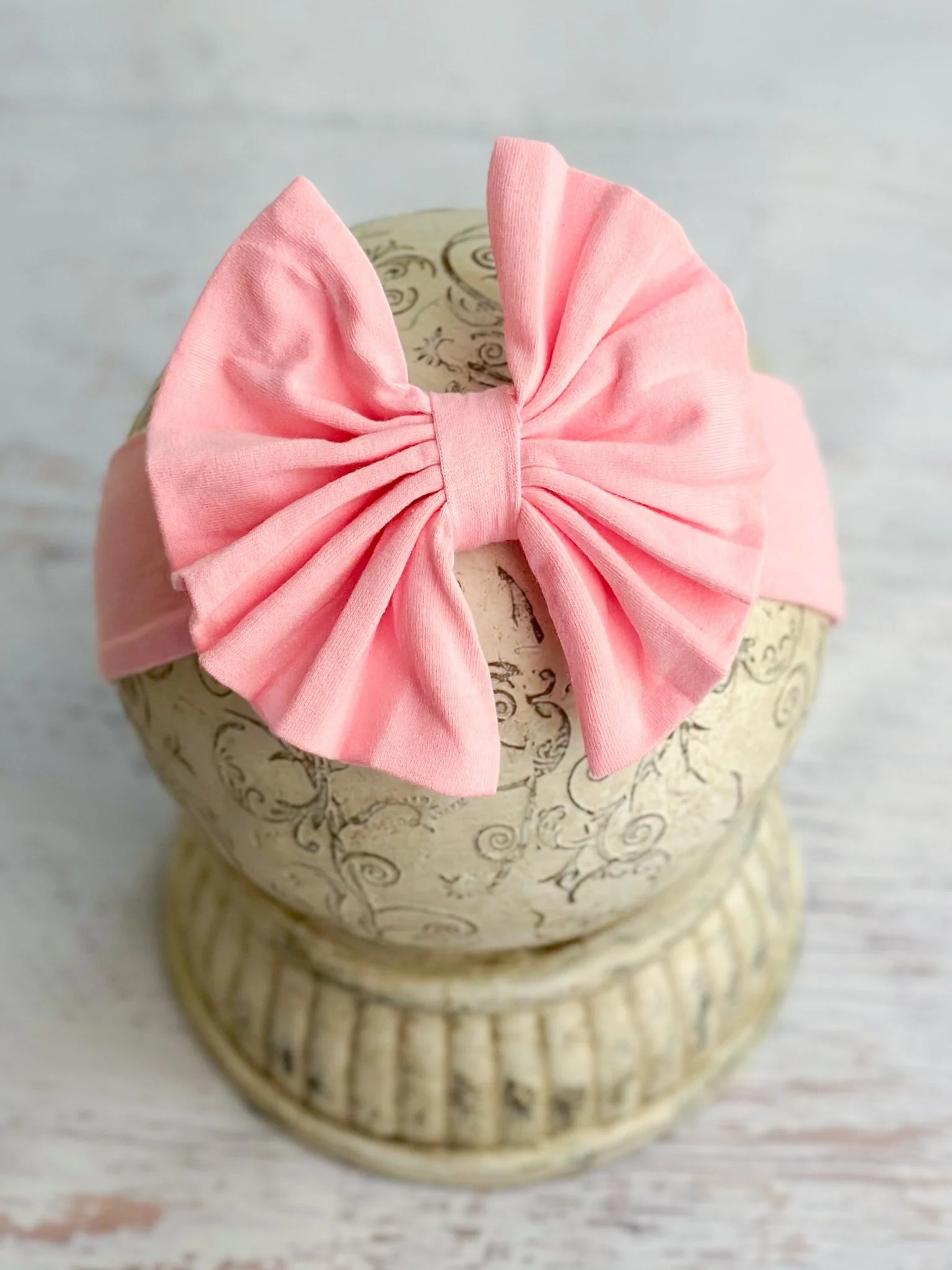 Solid Fabric Bow Headbands - Image 5