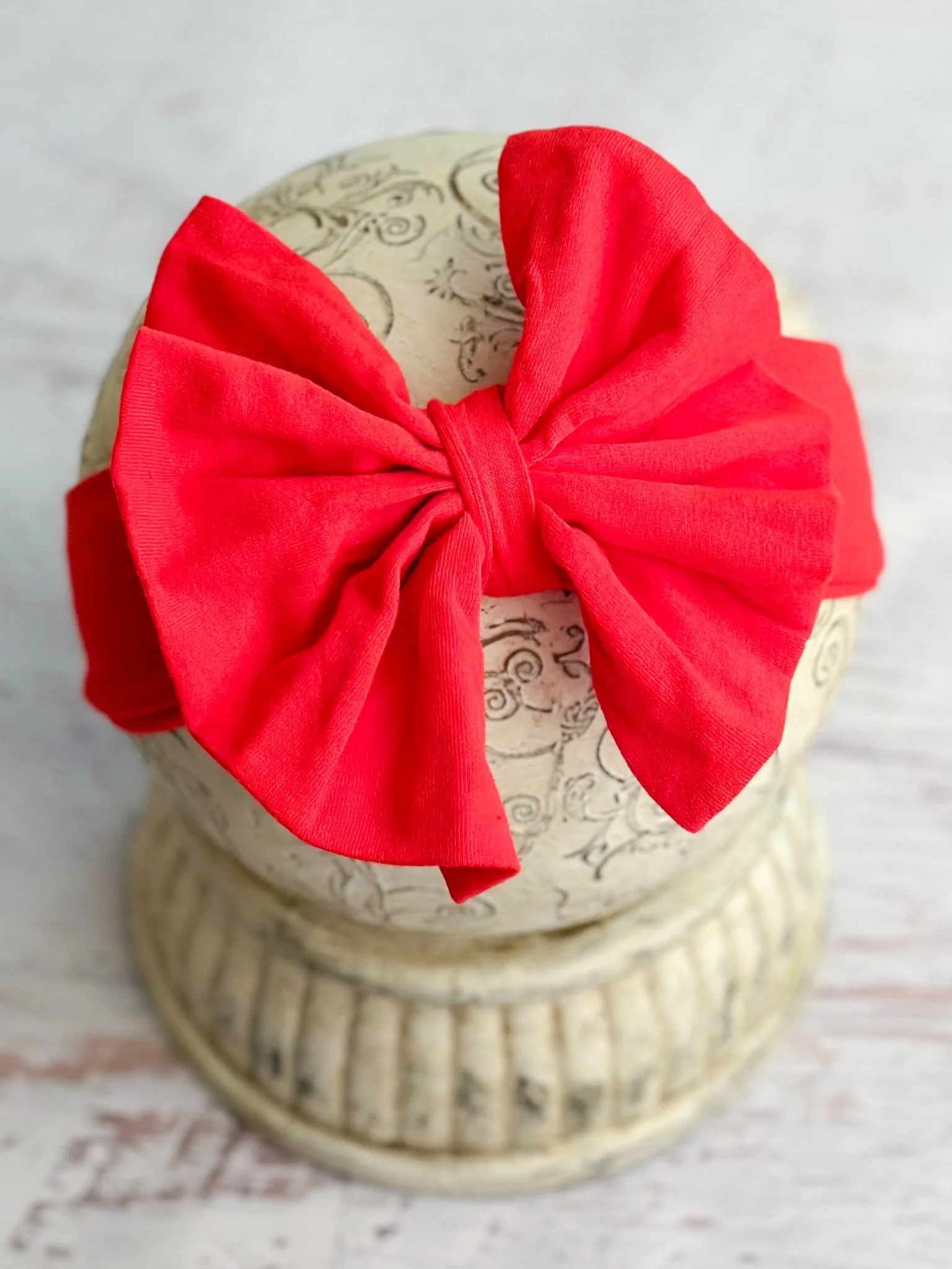 Solid Fabric Bow Headbands - Image 7