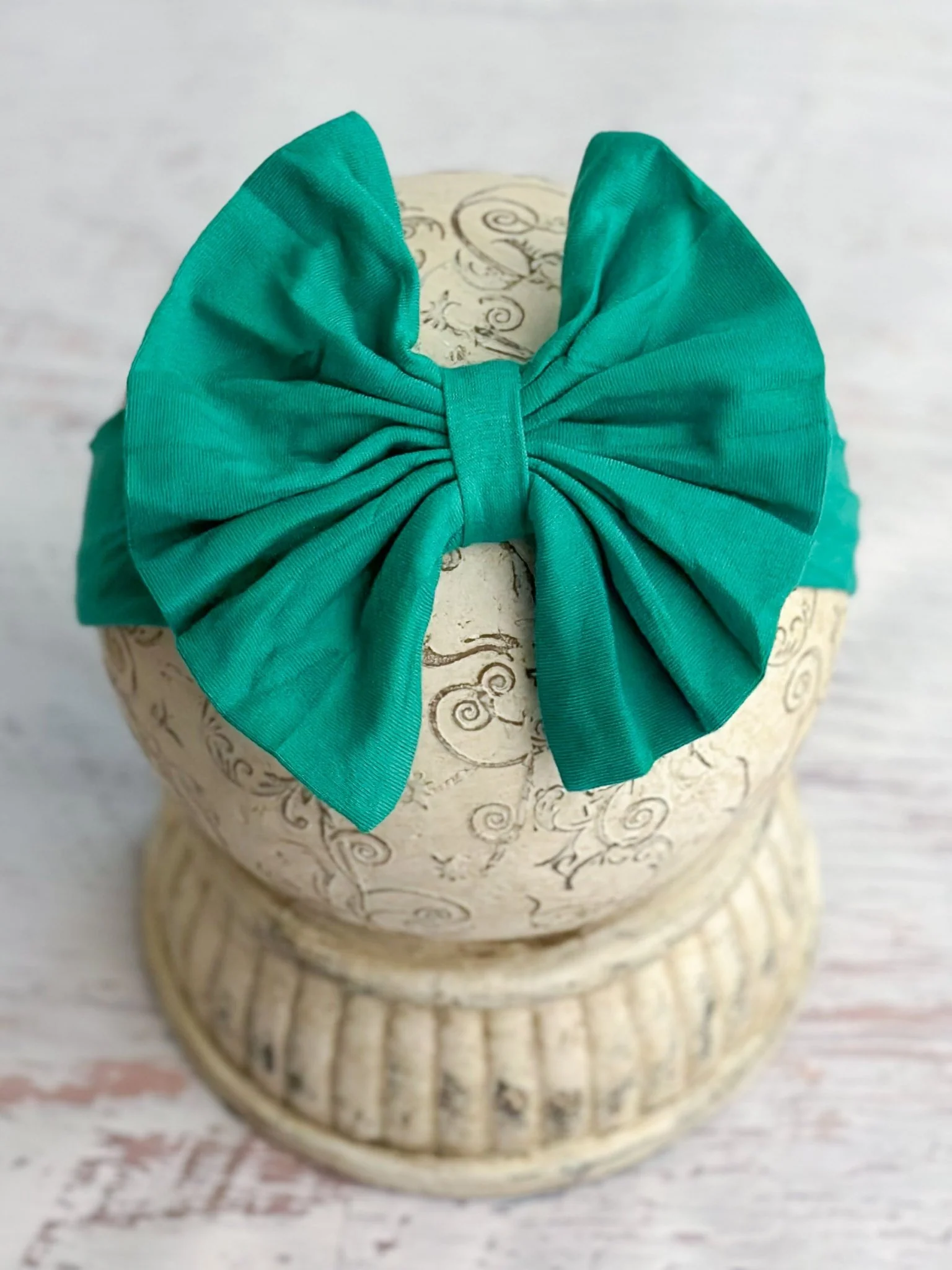 Solid Fabric Bow Headbands - Image 9
