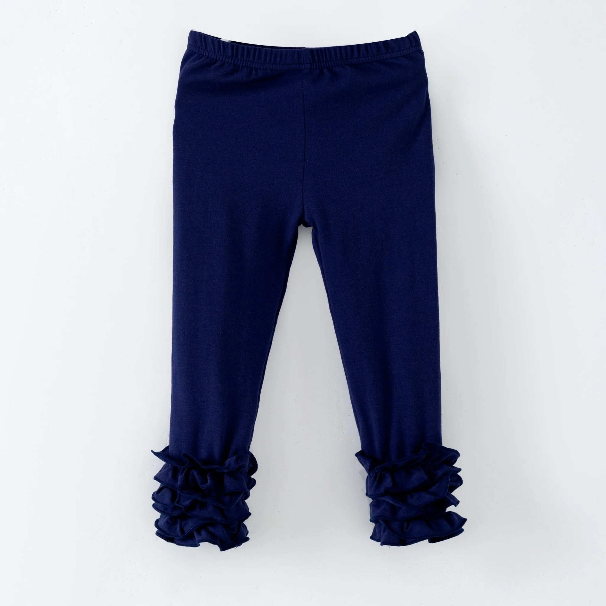 Solid Ruffled Fitted Icing Leggings - Image 8