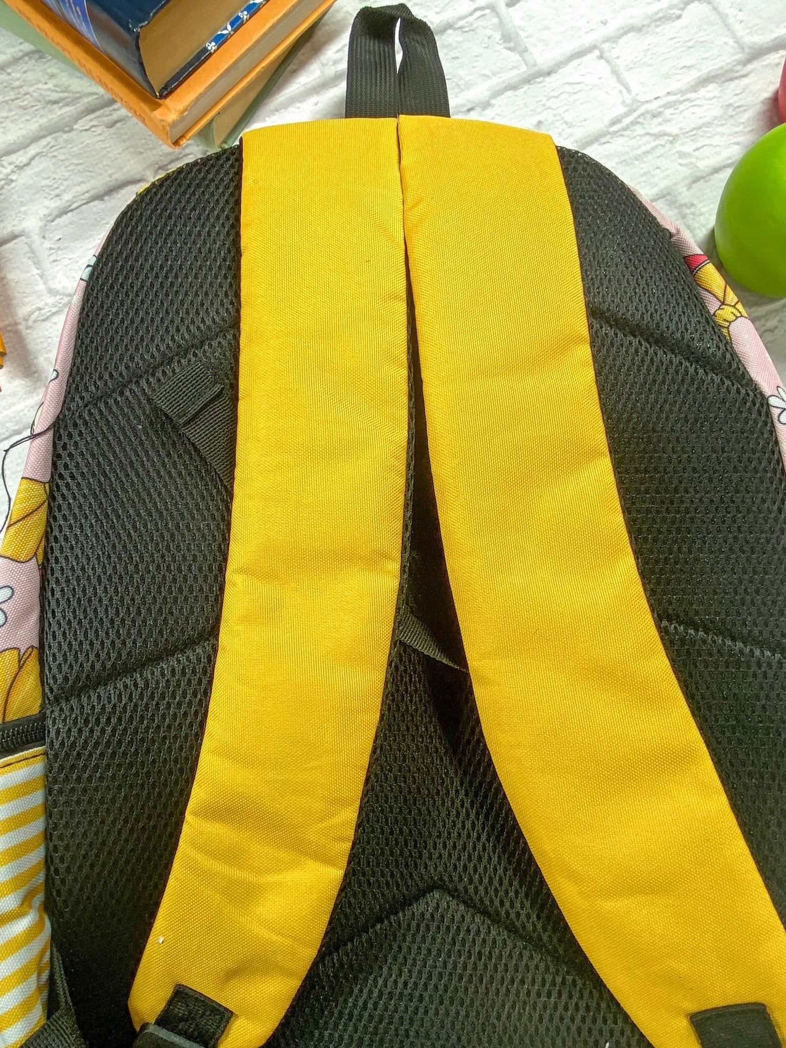 Yellow Pencil Bows Backpack - Image 5